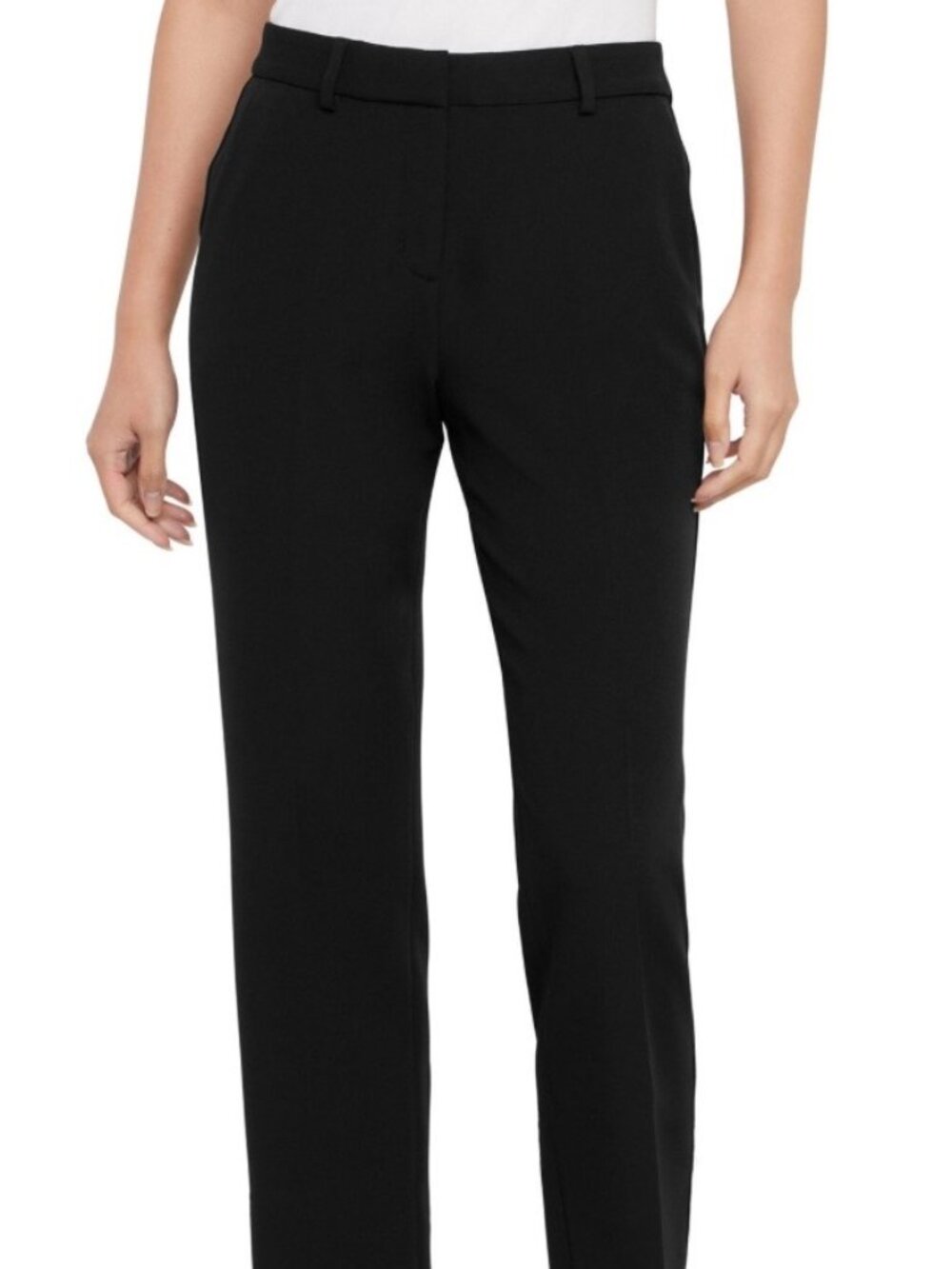 Express Women's Tailored Black Ankle Pant